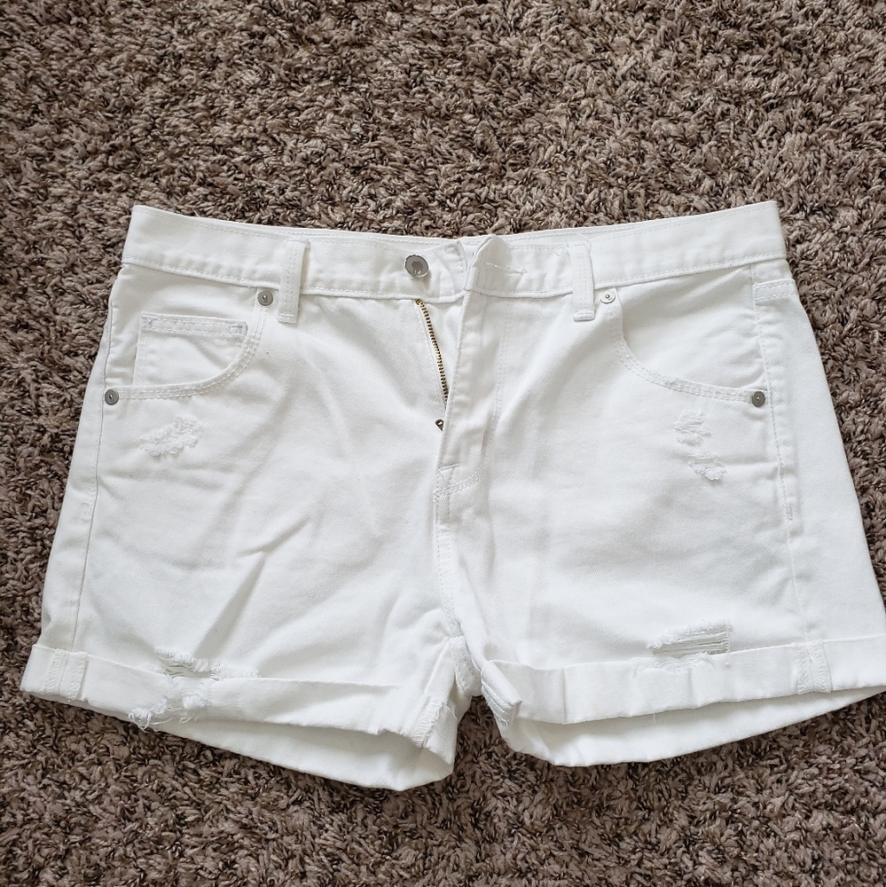 💘Boyfriend Midi denim shorts💘